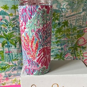 Lilly Pulitzer Splashdance Slim Tumbler